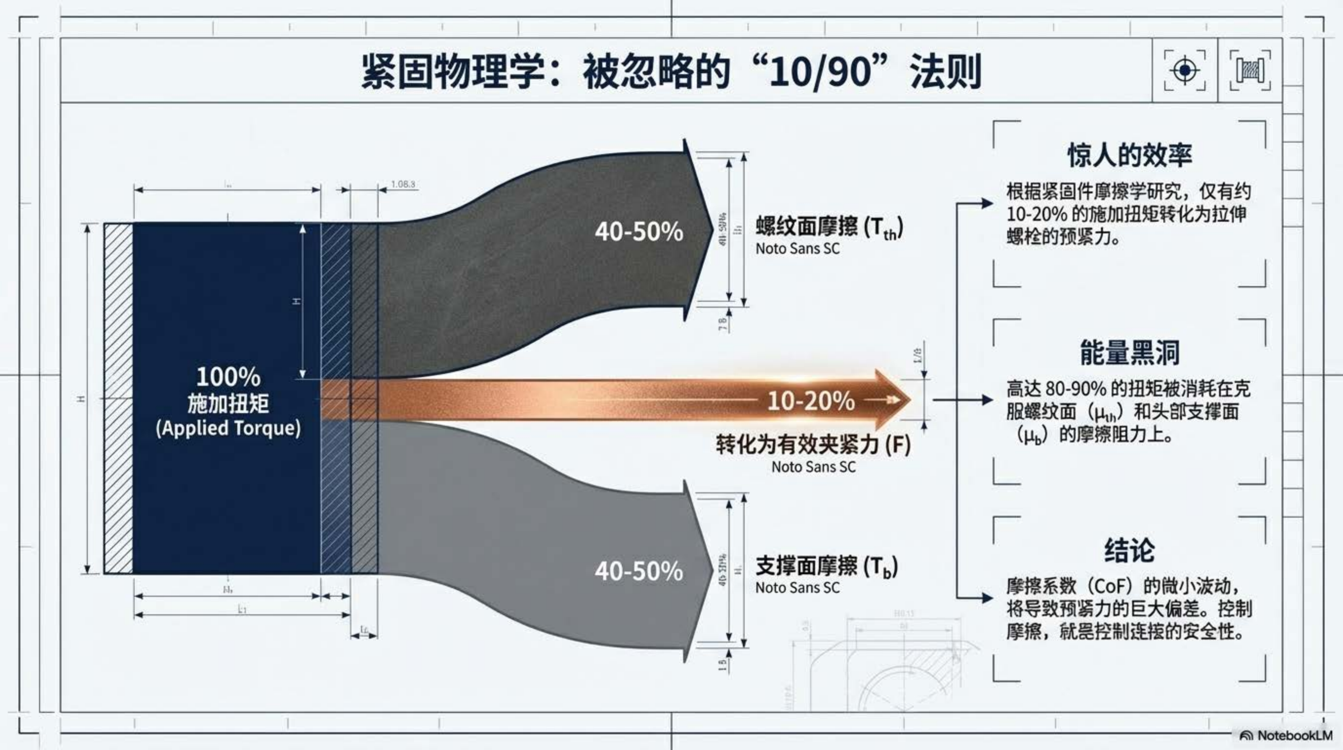 紧固物理学：被忽略的10/90法则